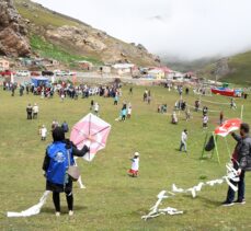 Gümüşhane'nin Taşköprü Yaylası'nda yayla sporları şenliği düzenlendi