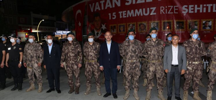 İçişleri Bakanı Soylu, Rize'de 15 Temmuz Demokrasi ve Milli Birlik Günü etkinliğinde konuştu: