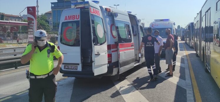 GÜNCELLEME 2 – İstanbul'da iki metrobüs çarpıştı