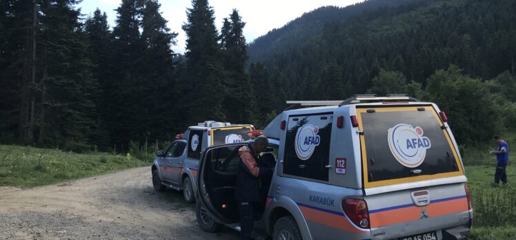 Karabük'te ormanlık alanda kaybolan down sendromlu genç kız için arama başlatıldı