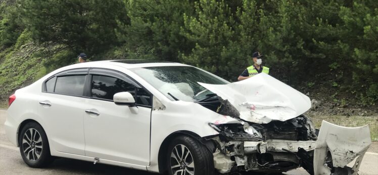 Karabük'te üç ayrı trafik kazasında 8 kişi yaralı