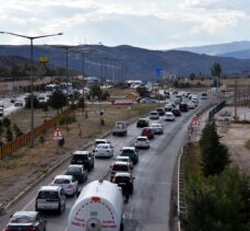 Kırıkkale'de bayram tatilinden dönüş yoğunluğu yaşanıyor