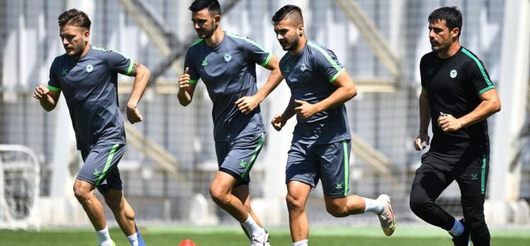 Konyaspor yeni sezon hazırlıklarını sürdürdü