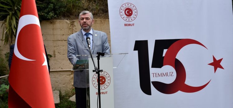 Lübnan'da 15 Temmuz Demokrasi ve Milli Birlik Günü etkinliği