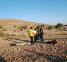 Mardin ve Batman arasındaki Ayrancı Geçidi yamaç paraşütçülerine ev sahipliği yaptı