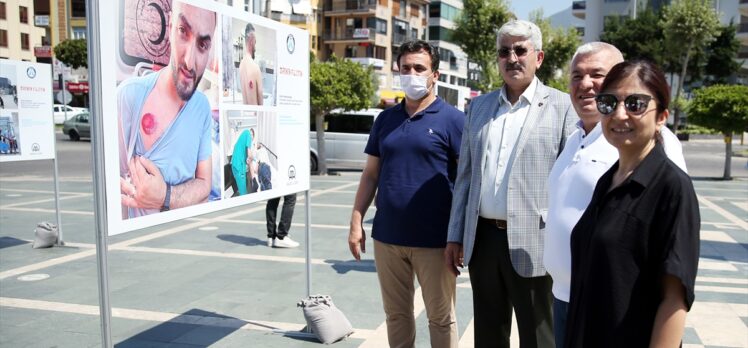 Medya-İş, Alanya'da AA fotoğraflarından oluşan “Direnen Filistin” sergisini açtı