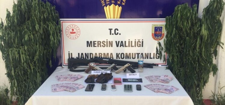 Mersin'de uyuşturucu operasyonunda 8 şüpheli yakalandı