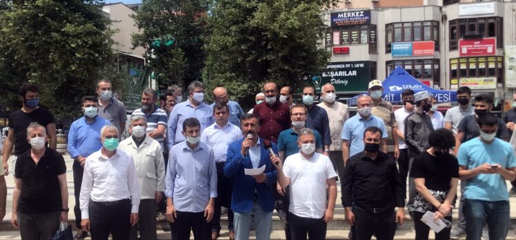 Mısır'daki idam kararları Kocaeli'de protesto edildi