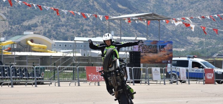 Motosiklette Avrupa Akrobasi Şampiyonası, Afyonkarahisar'da başladı