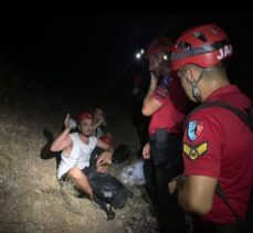 Muğla'da yürüyüş yaparken kaybolan 2 kişi bulundu