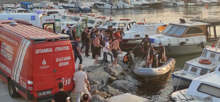 Samatya'da denizde kaybolan gencin cansız bedenine ulaşıldı