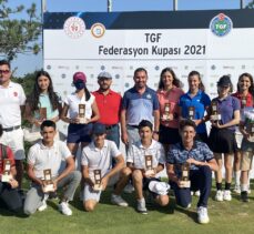 Golf Federasyonu tarafından düzenlenen Federasyon Kupası'nda ilk gün sona erdi