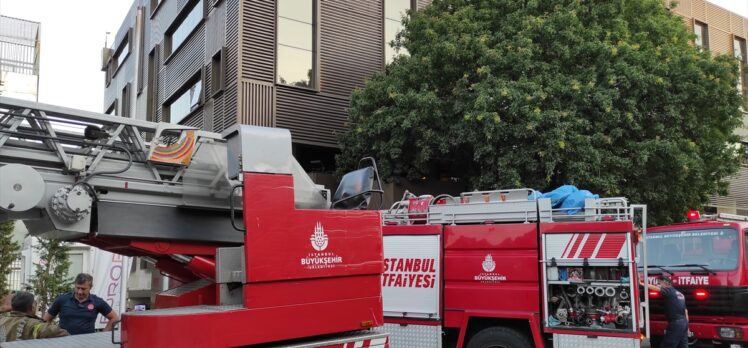 Üsküdar'da özel bir hastanede çıkan yangın söndürüldü