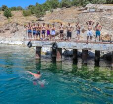 Van'da “2. Akdamar Adası Yüzme Festivali” düzenlendi