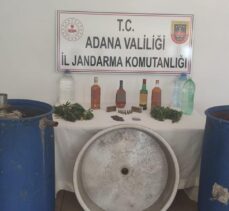 Adana'da 1050 litre sahte içki ele geçirildi