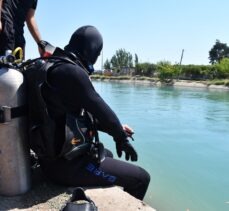 Adana'da sulama kanalına giren kişi kayboldu