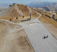 Adıyaman'daki Karakuş Tümülüsü'nde jeoradar çalışmalarına başlandı