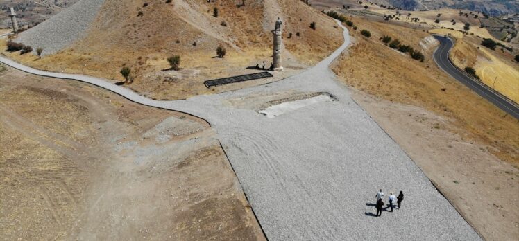 Adıyaman'daki Karakuş Tümülüsü'nde jeoradar çalışmalarına başlandı