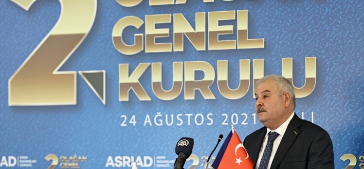 Adnan Danışman, ASRİAD Genel Başkanlığı'na yeniden seçildi