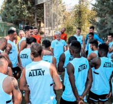 Altay, Alanyaspor maçının hazırlıklarını sürdürdü