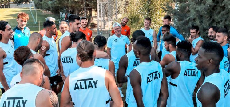 Altay, Alanyaspor maçının hazırlıklarını sürdürdü