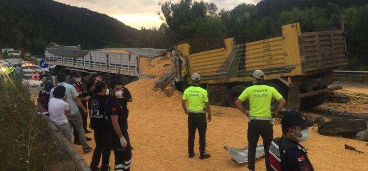 GÜNCELLEME – Anadolu Otoyolu'nda zincirleme trafik kazası: 1 ölü, 1 yaralı