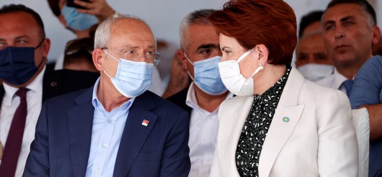 Kılıçdaroğlu ve Akşener Mamak'ta kentsel dönüşüm projesi temel atma törenine katıldı