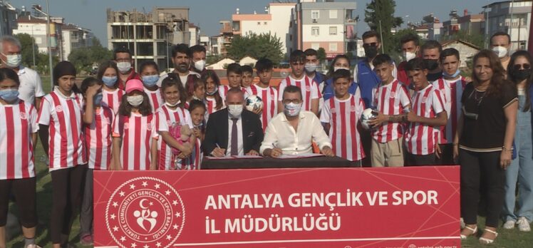 Antalyaspor, “Sokaklar Bizim” futbol projesi ortaklarından oldu