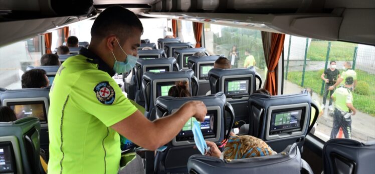 Çorum'da şehirler arası otobüslere sıkı denetim