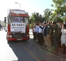 Çubuk'tan orman yangınlarının etkili olduğu Marmaris'e yardım gönderildi