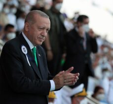 Cumhurbaşkanı Erdoğan, MSÜ Deniz ve Hava Harp Okulu Diploma Alma ve Sancak Devir Teslim Töreni'nde konuştu: (1)