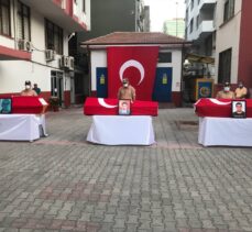 Düşen yangın söndürme uçağında yaşamını yitiren 3 Türk personel için Adana'da tören düzenlendi