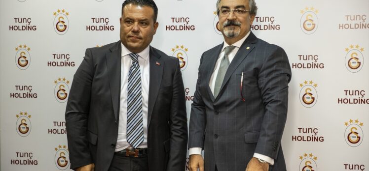 Galatasaray Kulübü, Tunç Holding ile sponsorluk anlaşması imzaladı