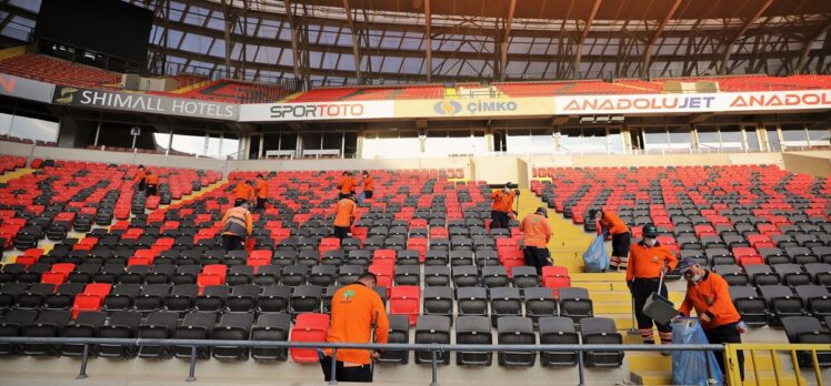 Gaziantep Kalyon Stadyumu yeni sezona hazırlanıyor