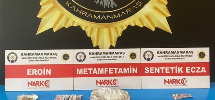 Kahramanmaraş'ta uyuşturucu operasyonunda yakalanan şüpheli tutuklandı