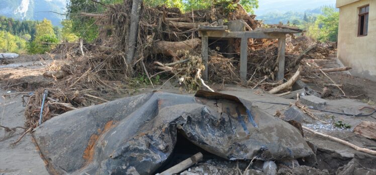 Kastamonu'daki sel 350 yıllık tarihi su değirmenini de yıktı