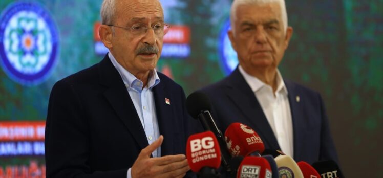 Kılıçdaroğlu, Muğla'da büyükşehir belediye başkanları toplantısının ardından açıklamalarda bulundu: (2)