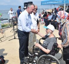 Kocaeli'de engelliler “Engelsiz Deniz Festivali”yle zafer coşkusu yaşadı