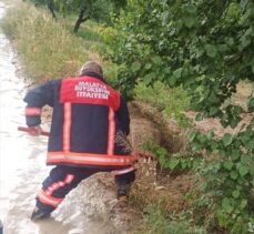 Malatya'da sel nedeniyle kapanan Darende-Esenbey Ilıca yolu ulaşıma açıldı