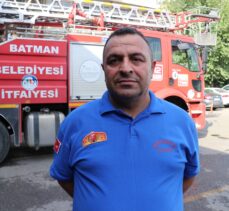 Manavgat'taki orman yangınlarına müdahale eden Batman Belediyesi itfaiye personeli yaşadıklarını anlattı