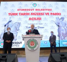 MHP Genel Başkanı Bahçeli, Türk Tarih Müzesi ve Parkı'nın açılışında konuştu: