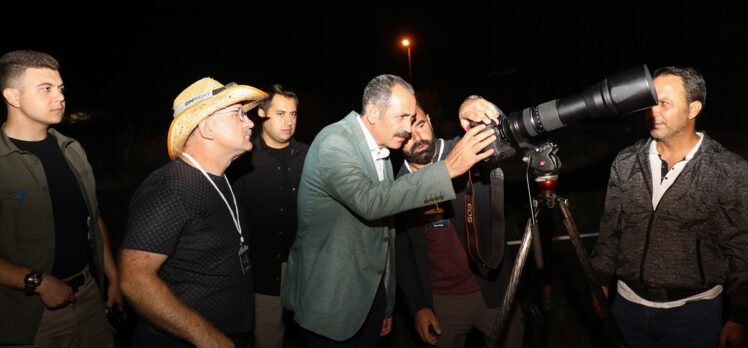 Perseid meteor yağmurunu gözlemlemek için “Astrofest Gürpınar”da buluştular