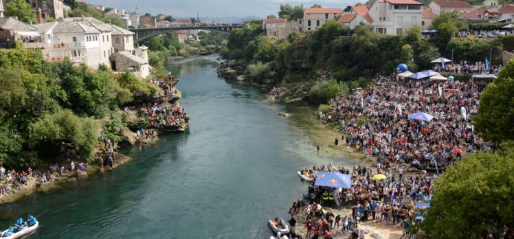 Red Bull Cliff Diving Dünya Serisi'nin Mostar ayağı sona erdi