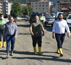 Sanayi ve Teknoloji Bakanı Varank, Bozkurt ve Abana'da incelemede bulundu