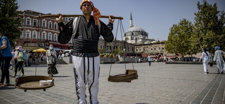 Silivri Yoğurt Festivali'ne Eminönü'nde yoğurt ikramıyla davet