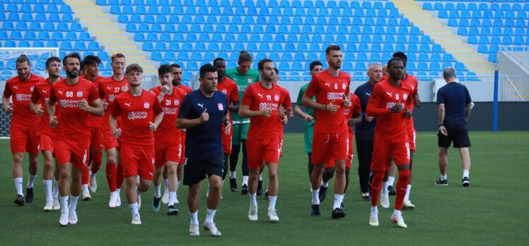 Sivasspor, Dinamo Batum maçı hazırlıklarını tamamladı