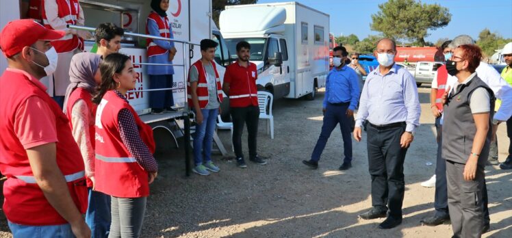 Tarım ve Orman Bakan Yardımcısı Işıkgece, Osmaniye'de Yangın Yönetim Merkezini ziyaret etti: