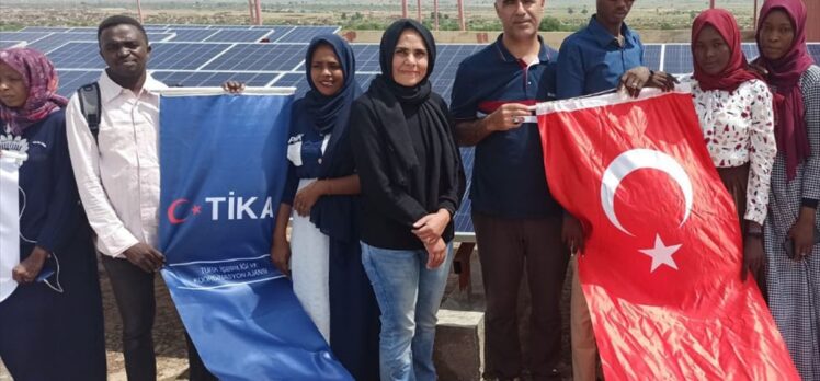 TİKA, Sudan'daki meslek yüksekokuluna güneş enerjili bilgisayar sınıfı kurdu