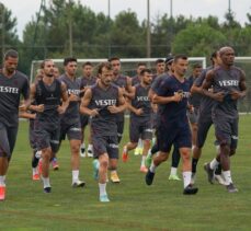 Trabzonspor, Molde maçı hazırlıklarını sürdürdü