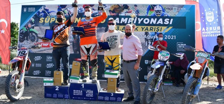 Türkiye Süper Enduro Şampiyonası'nın 3. ayağı Bursa'da tamamlandı